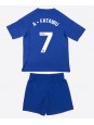 Billige Leicester City Issahaku Fatawu #7 Hjemmedraktsett Barn 2025-26 Kortermet (+ Korte bukser)